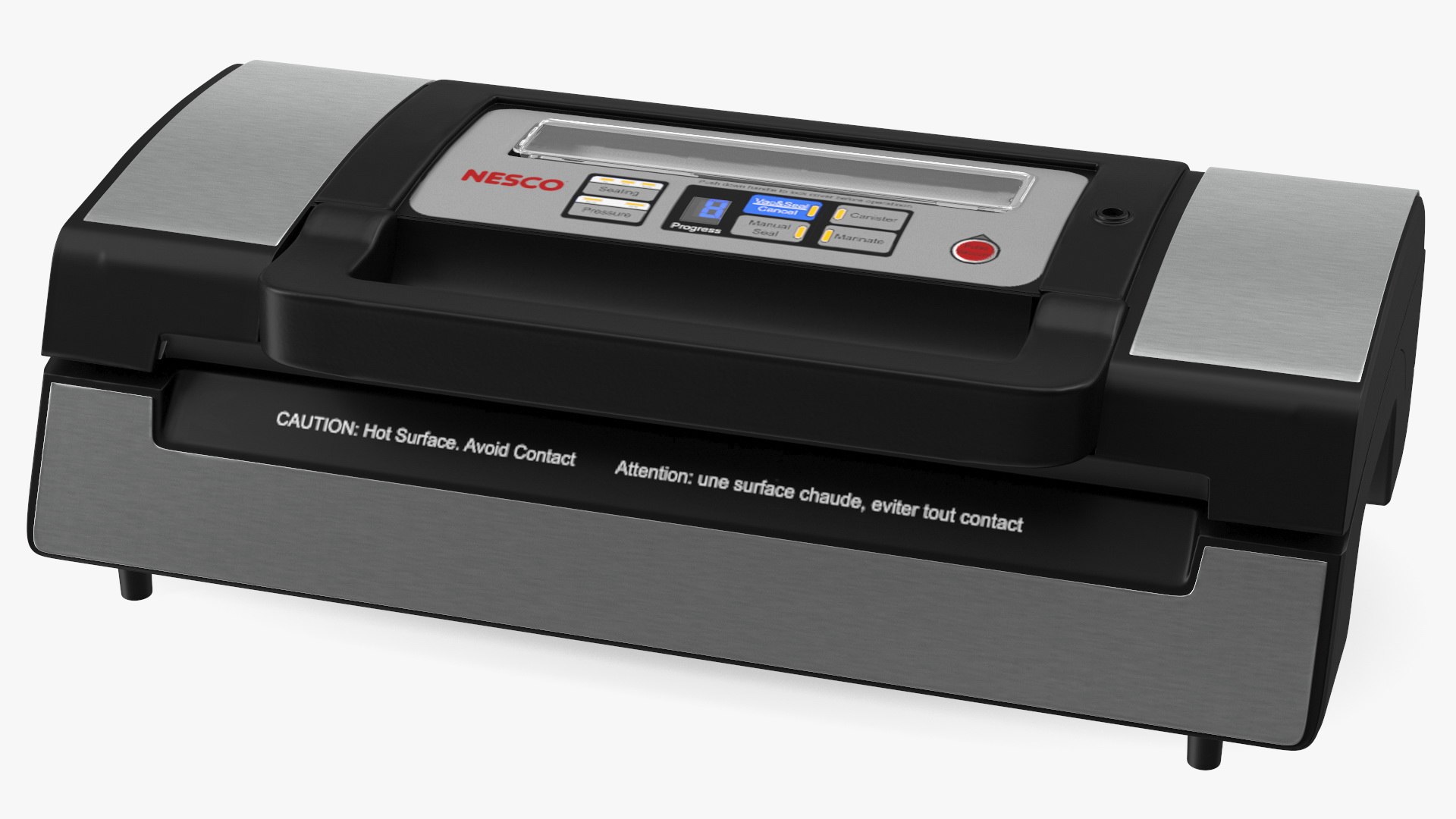 Nesco Deluxe Food Vacuum Sealer VS12 3D Model TurboSquid 1930098