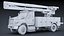 3D International 7600 Bucket Truck - Boom Truck model
