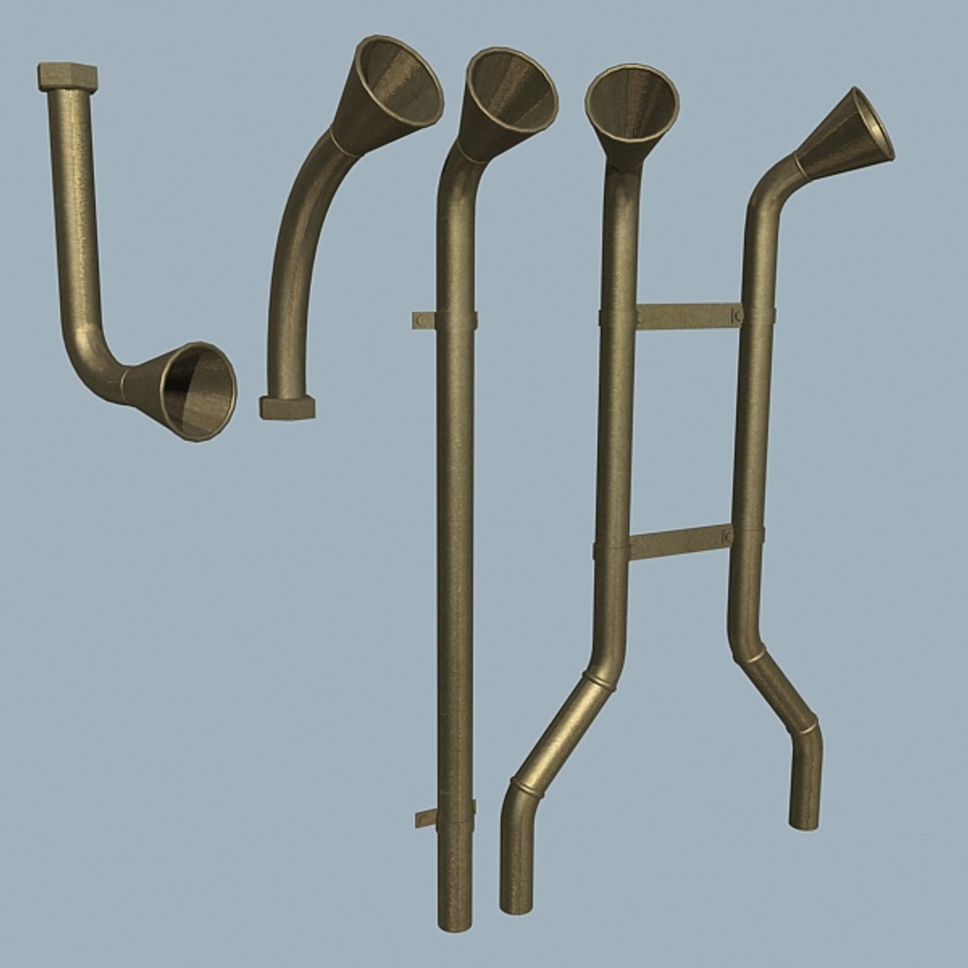 ship voicepipes 3d 3ds