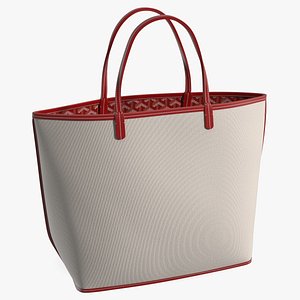 Goyard St Louis Inside Out Tote Red