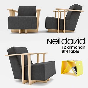 Neil David F2 armchair