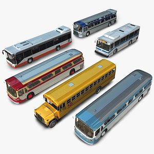 generic bus 3D model