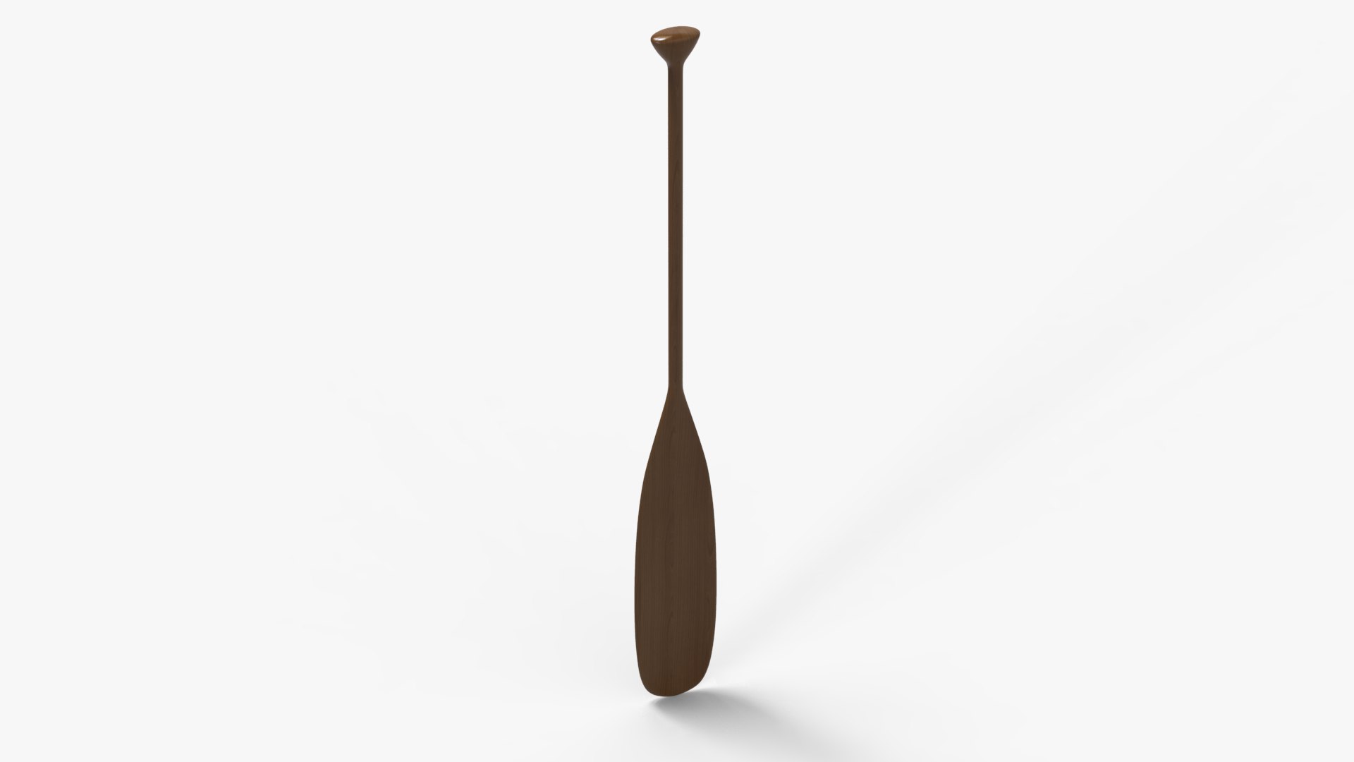 3D Wooden Paddle Model - TurboSquid 2072365