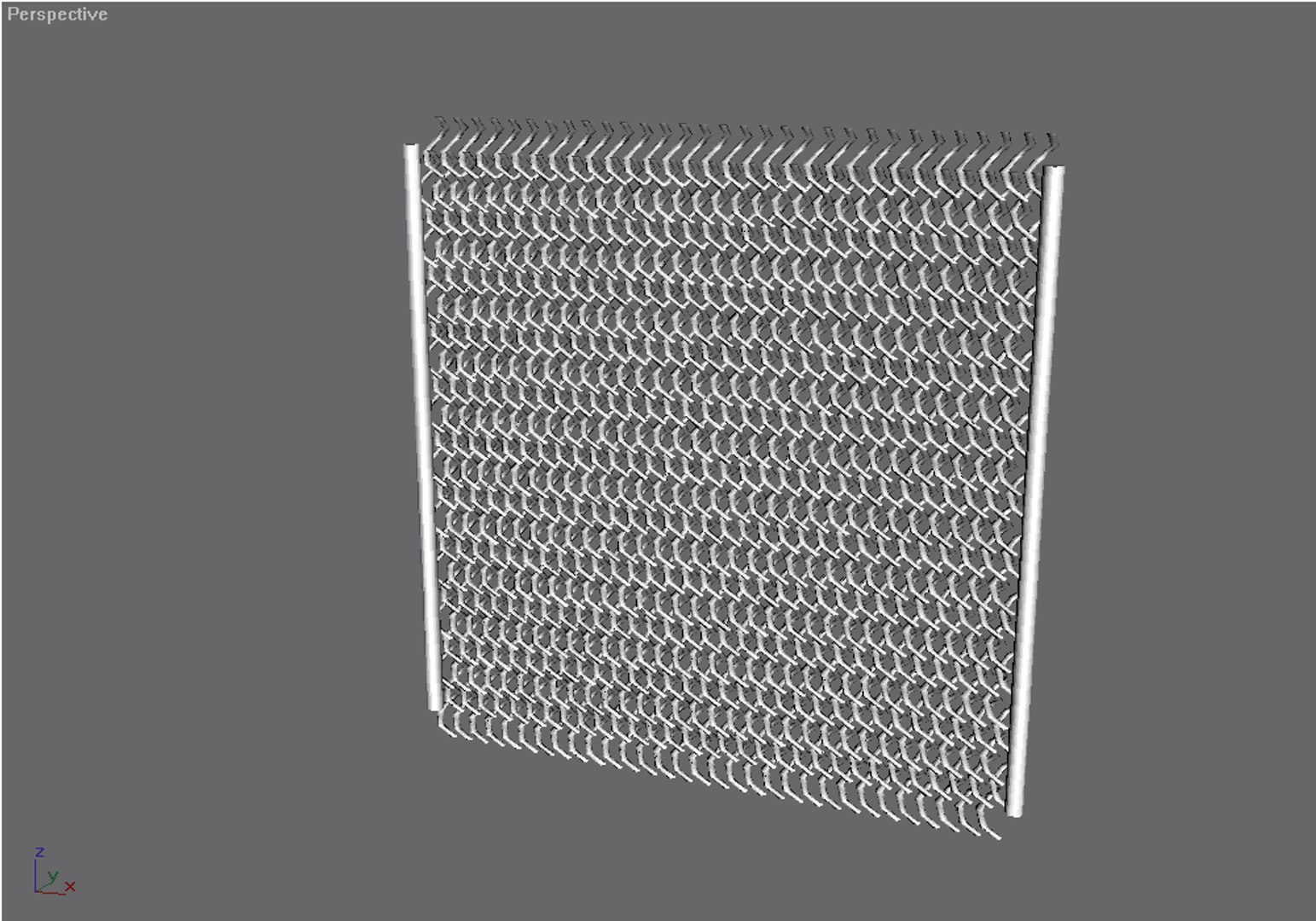 Free Ultra Security Fence 3d Model