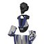 Kit de protección de portero de hockey genérico azul 2