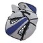 Kit de protección de portero de hockey genérico azul 2