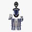 Kit de protección de portero de hockey genérico azul 2