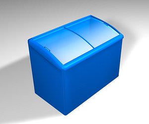 3d ice chest model