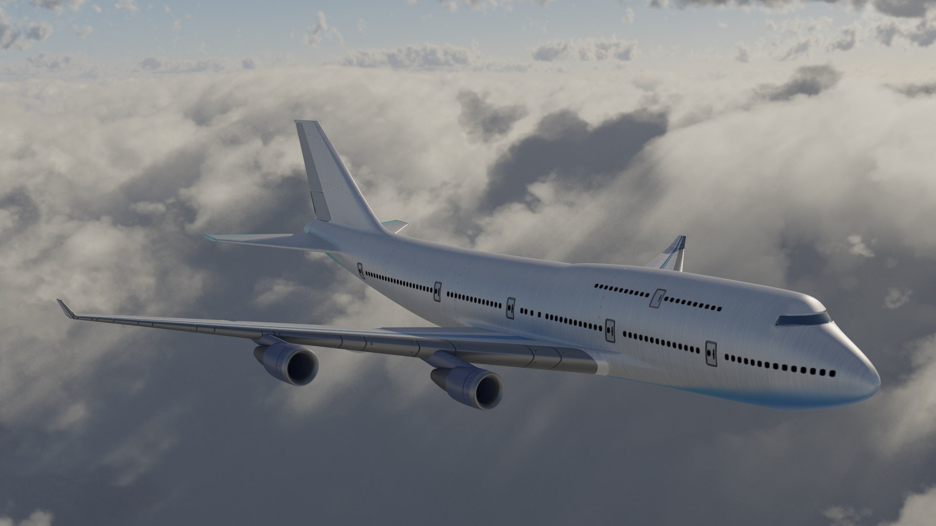 3D Airplane Boeing 747-400 Model - TurboSquid 1920322