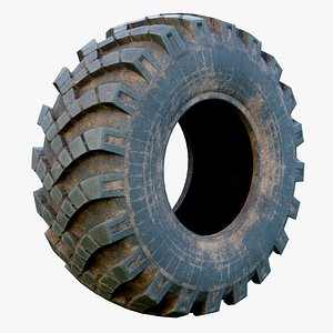 3D Tyre GameReady LODs