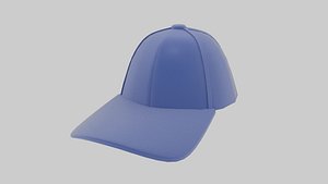 baseball hat 3d 3ds