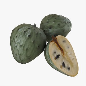 3D fruits model