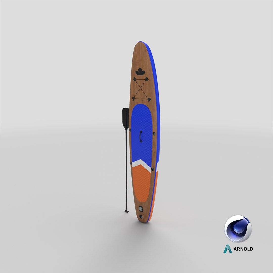 3D Stand Up Paddle Board 01 - TurboSquid 1912946