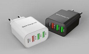 3D Phone Charger Quick Charge