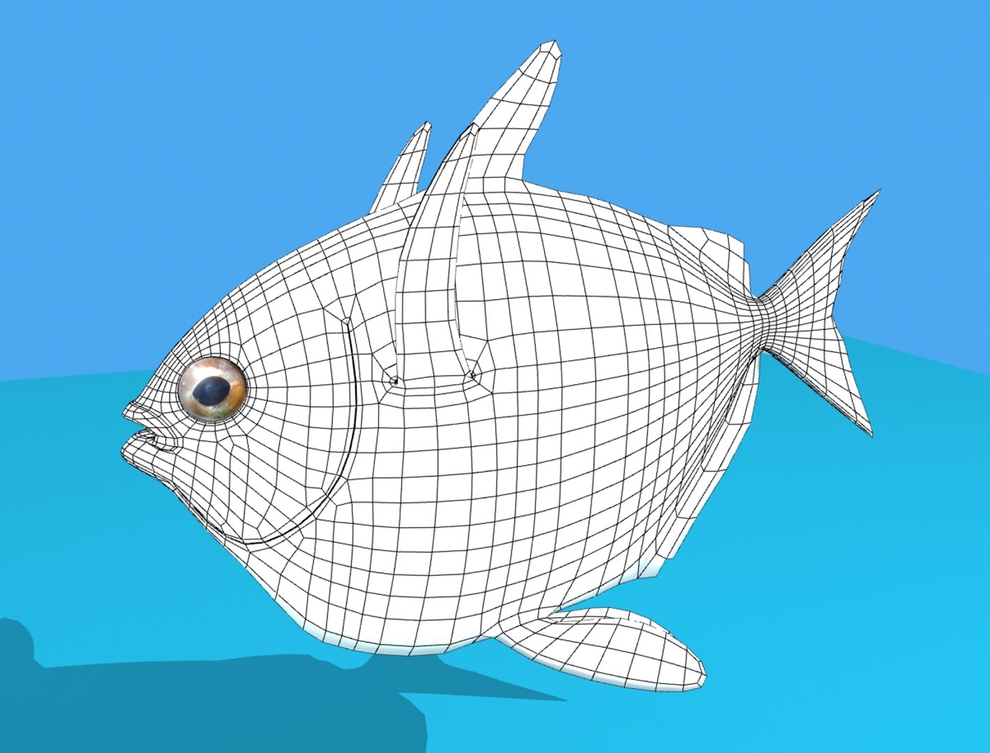 Opah Fish 3d Max