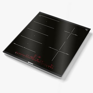 bosch induction hob 3D