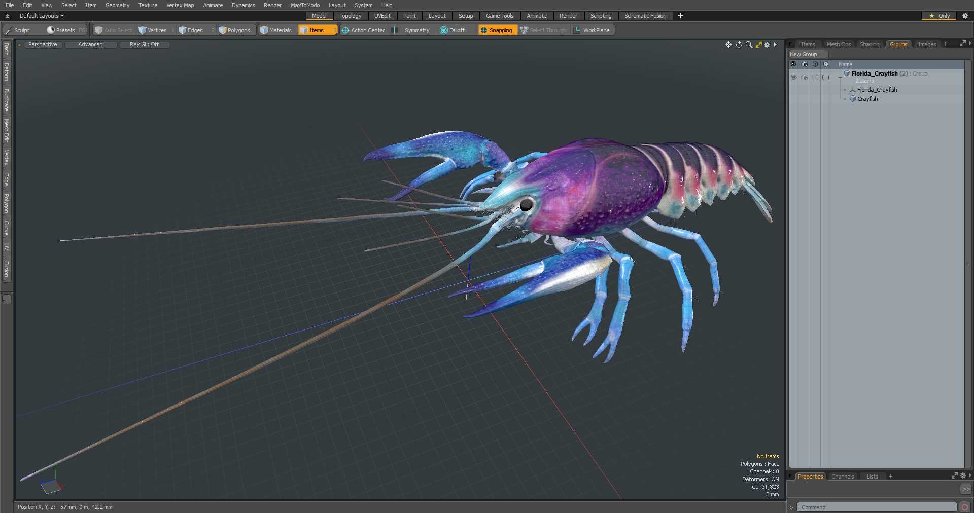 3D Florida Crayfish https://p.turbosquid.com/ts-thumb/PN/qR6ZLV/eG/floridacrayfish3dmodel028/jpg/1702072095/1920x1080/fit_q87/7f103b70fbb0aea2573724b15a8519b7b5c1946c/floridacrayfish3dmodel028.jpg