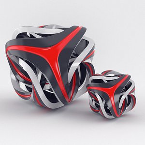 symbol shape sculpture 3D model