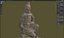 Terracotta Archer Warrior statue