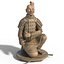 Terracotta Archer Warrior statue