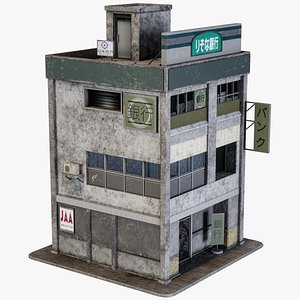 Modern Japan Building 02 - Bank
