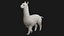 Alpaca Llama Collection rigged low poly
