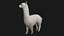 Alpaca Llama Collection rigged low poly