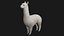 Alpaca Llama Collection rigged low poly