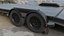 Flatbed Trailer Double Axes