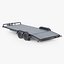 Flatbed Trailer Double Axes