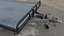 Flatbed Trailer Double Axes