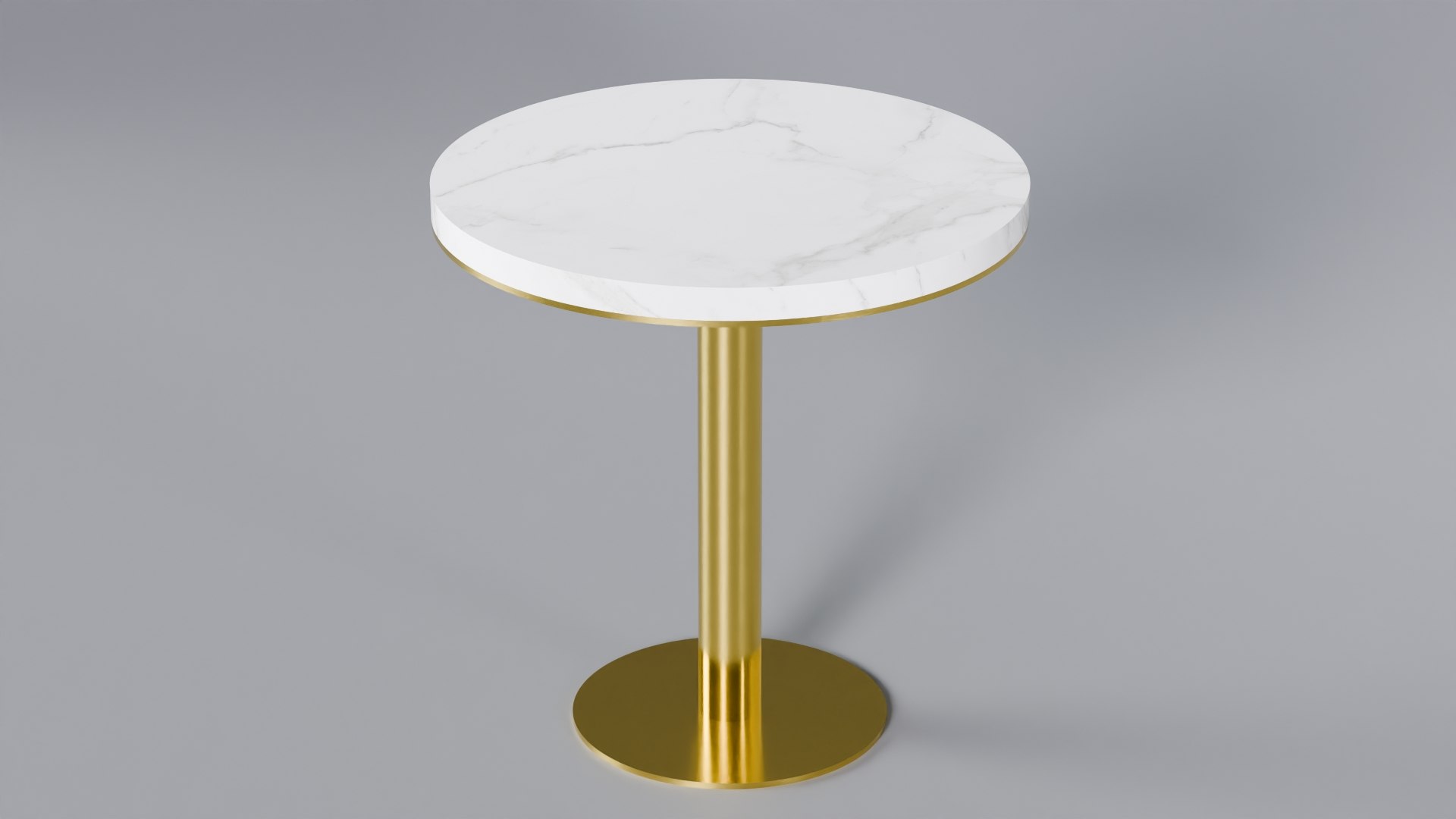 3D Primuim Low Poly Marble Gold Coffee Table 3D Model True PBR Renders ...