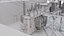 3D model Wind Farm Substation