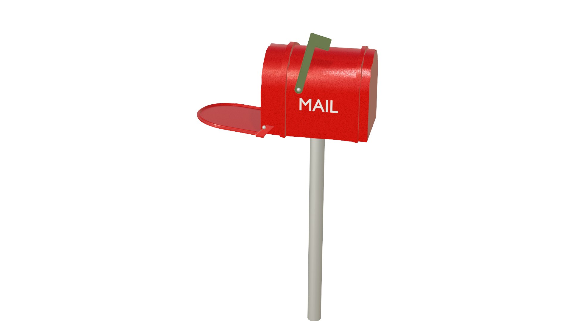 MAILBOX HOME 3D Model - TurboSquid 2010375