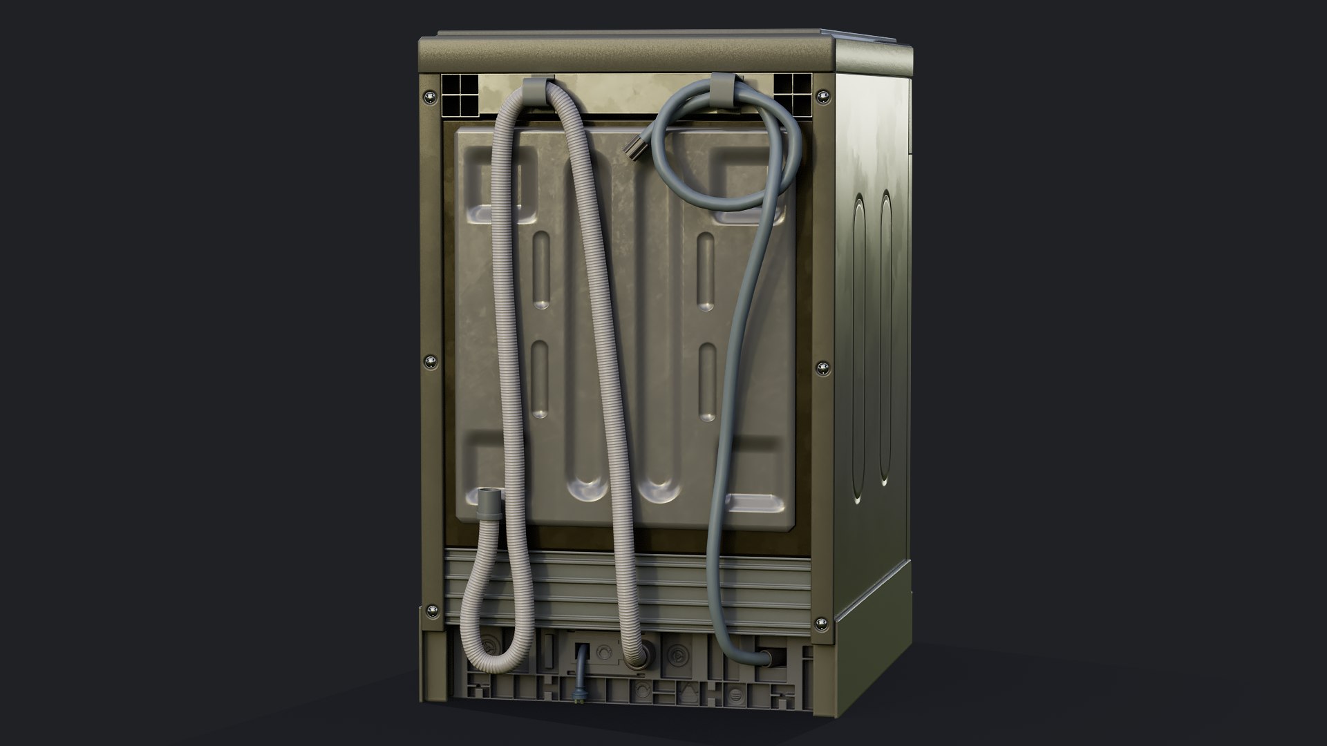 Dishwasher game ready PBR model TurboSquid 2007118