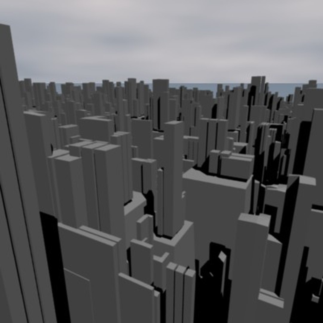 Lightwave City Buildings