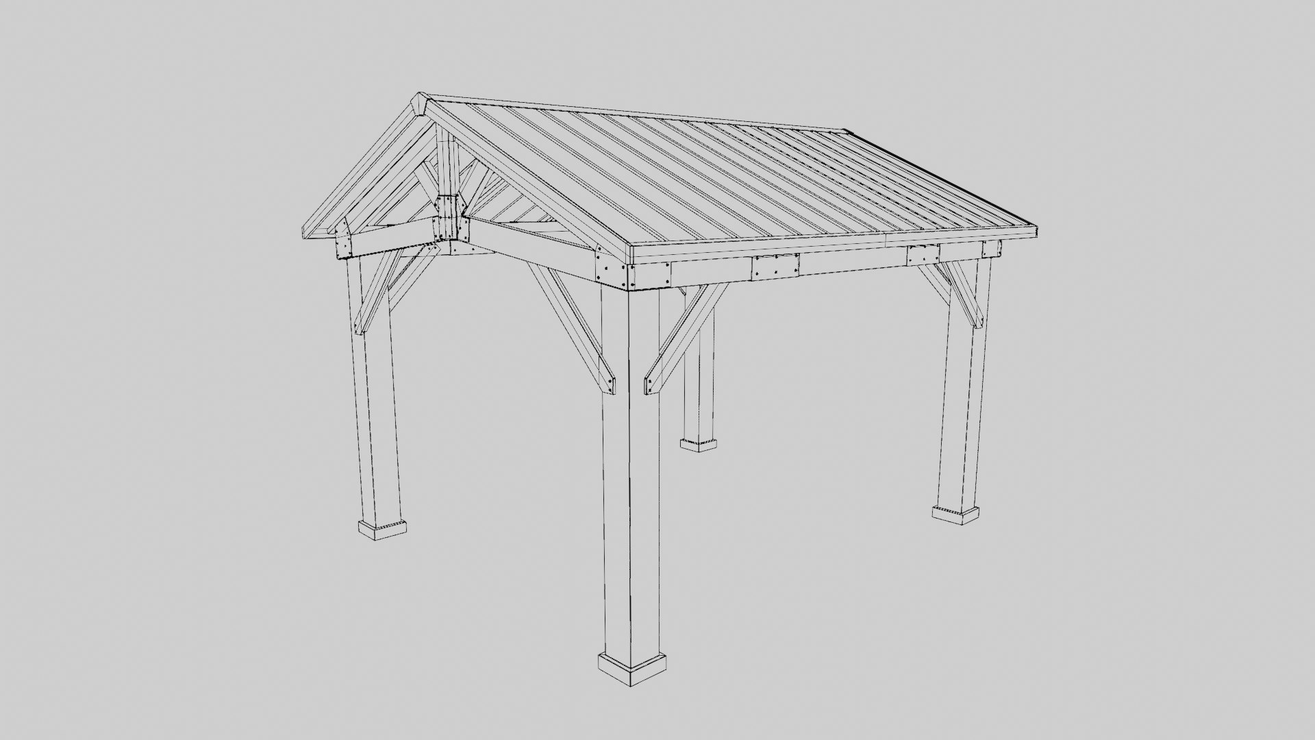 3D Gazebo https://p.turbosquid.com/ts-thumb/PO/BRzKtT/Je/gazebo001wireframe001/png/1721754554/1920x1080/fit_q87/11d006a5fdff248366e1d5dc244d0e732d3244b2/gazebo001wireframe001.jpg