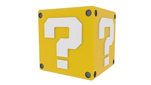 3D Super Mario cube