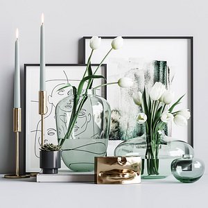 3D decorative set model