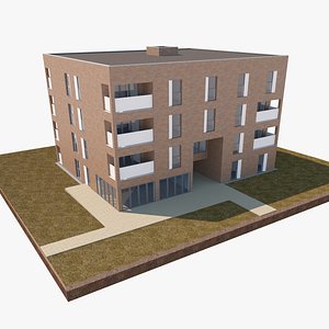 Housing Estate Building 3D model
