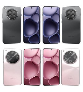 OPPO Find X8s Hoshino Black And OPPO Find X8 Ultra Morning Light 3D model