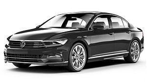 Volkswagen Passat B8 R-Line 2018 3D