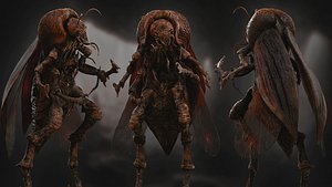 Insectoid Creature 3D