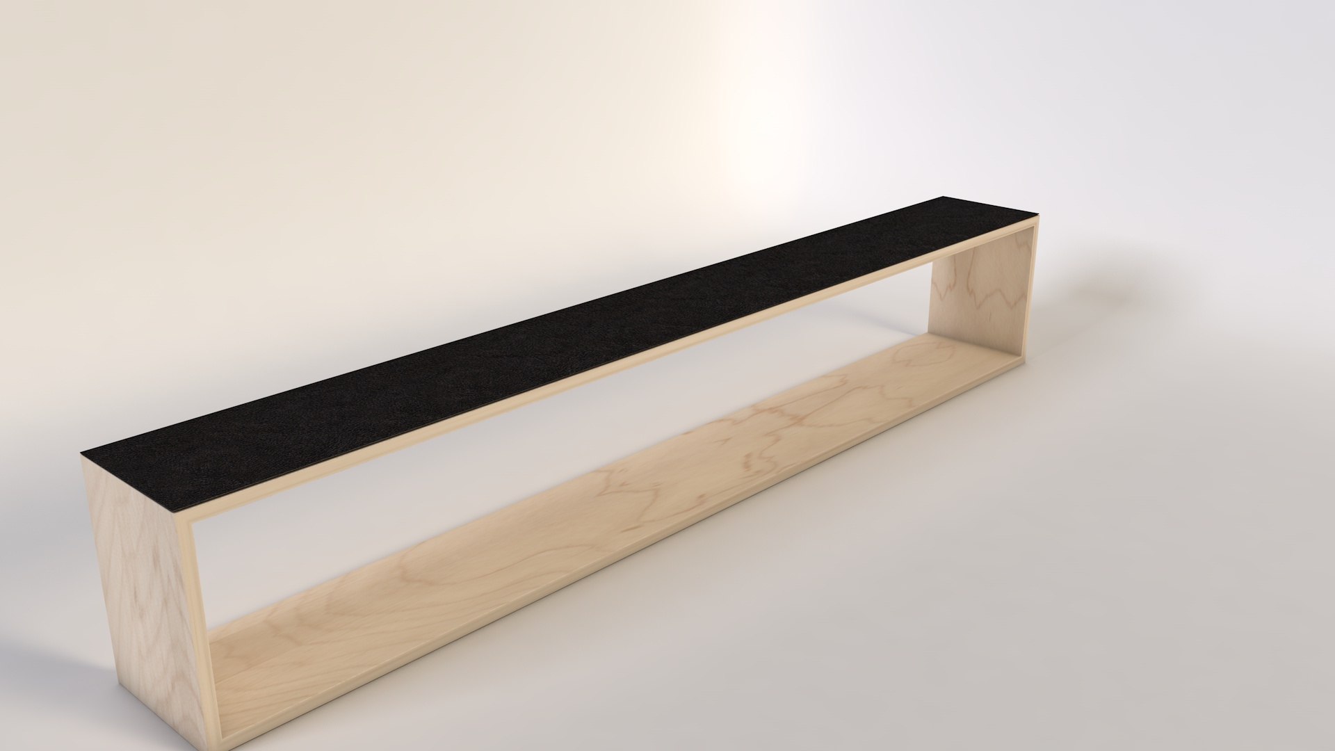 Banc Bench Wood C4d