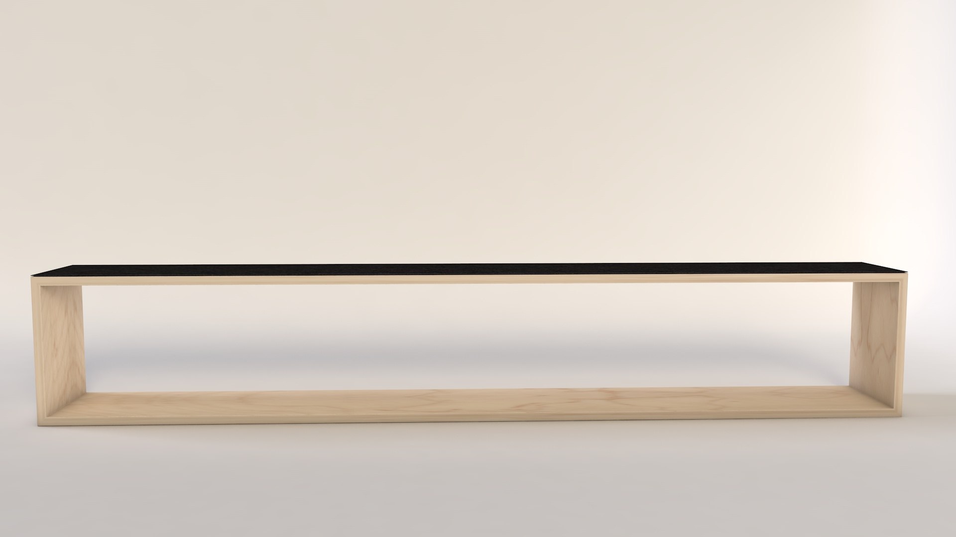 Banc Bench Wood C4d