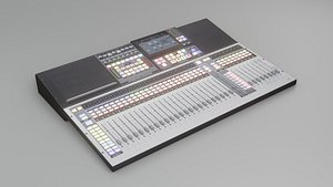 3D Studio Mixer - Low Poly - Game Ready - PBR model