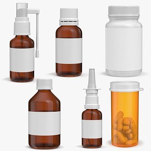 Medical bottles collection v2