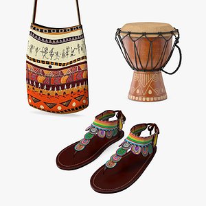 African Traditional Style Items Collection