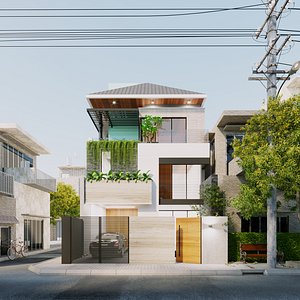 3D Exterior House Design 26