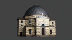 3D model Tempel Synagogue Reconstruction